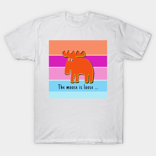 Moose street T-Shirt by Aurealis